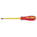 Draper VDE Approved Fully Insulated Plain Slot Screwdriver, 5.5 x 125mm (Display Draper  - Dynamic Drive