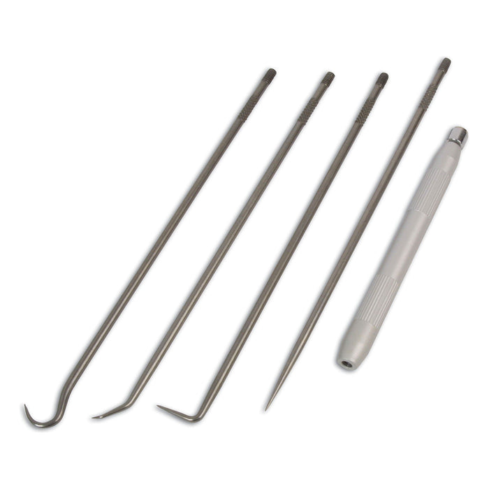 Laser Magnetic Pick-up Tool, Pick & Hook Set 5pc 3920 Laser Tools  - Dynamic Drive