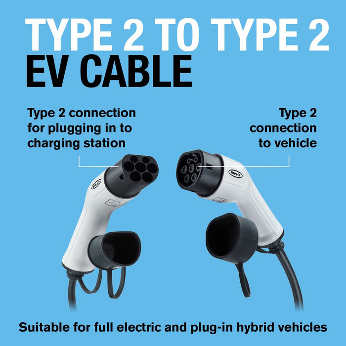 Ring Automotive RCC21605 EV charging cable Type 2 16A 5m