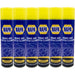 6 x Napa Brake Clutch Parts Cleaner Aerosol Spray Degreaser 600ML Napa  - Dynamic Drive