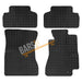 White Trim Tailored Black Rubber Car Mats for Toyota Supra Mk4 Set of 4 With 1 Clips UKB4C  - Dynamic Drive