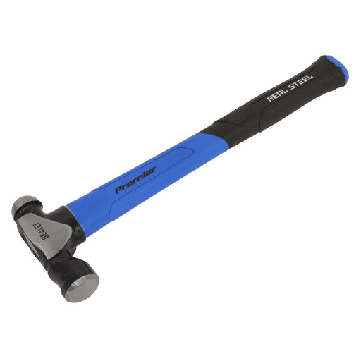 Sealey Ball Pein Hammer with Fibreglass Shaft 24oz BPHG24 Sealey  - Dynamic Drive