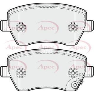 Apec Brake Pads Front Fits Nissan Micra Note