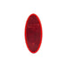 Hella Reflector Lens Colour: Red oval Glued/mounting 8RA 343 160-002 Hella  - Dynamic Drive