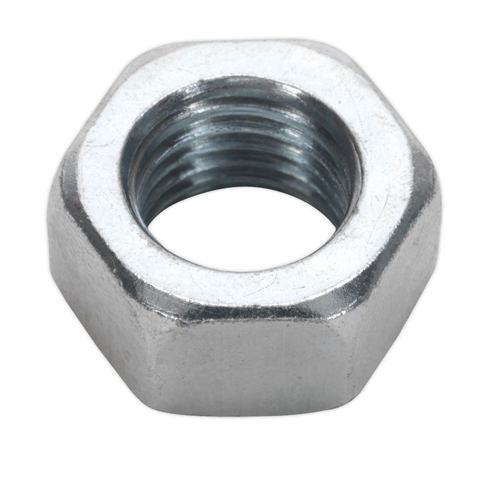 Sealey Steel Nut DIN 934 M16 Zinc Pack of 25 SN16