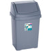 8L Swing Bin Silver k0108 Quest  - Dynamic Drive