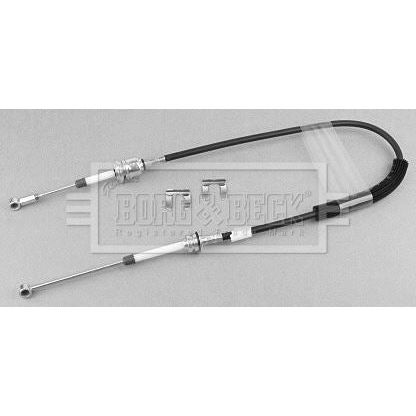 Genuine Borg & Beck Gear Control Cable fits Renault Clio IV 1.2 16V 12 BKG1041