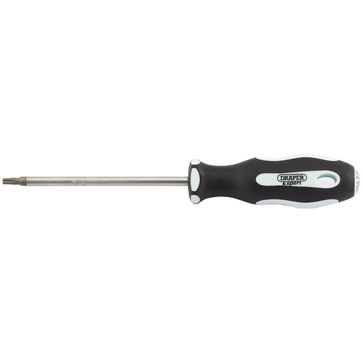 Draper TX-STAR Security Soft Grip Screwdriver, T10T x 75mm 35137 Draper  - Dynamic Drive