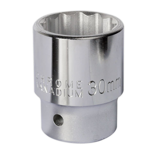 Sealey WallDrive Socket 30mm 3/4"Sq Drive S34/30 Sealey  - Dynamic Drive