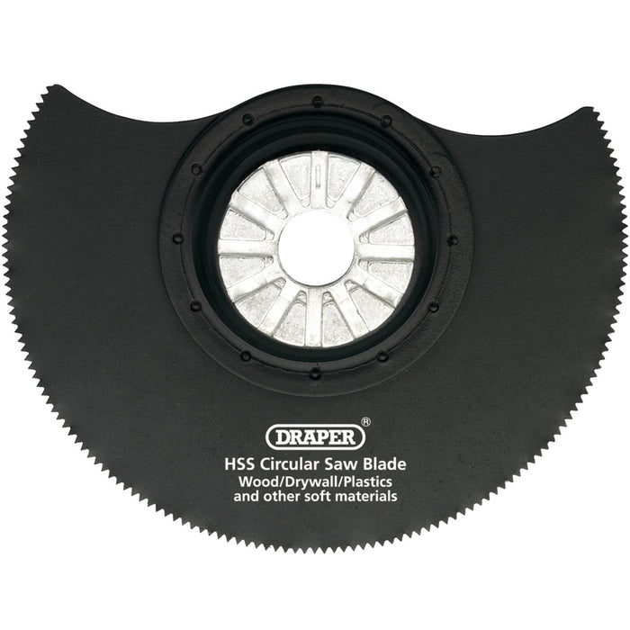 Draper HSS Circular Saw Blade, 85mm Diameter x 0.6mm, 18tpi 26079 Draper  - Dynamic Drive