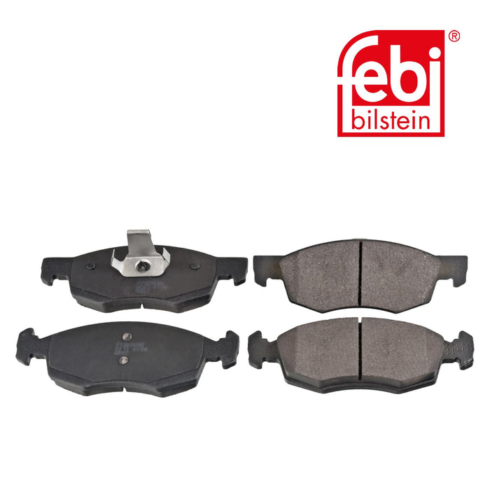 Genuine FEBI Front Brake Discs & Pads Set Vented for Fiat Doblo