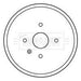 Genuine Borg & Beck Brake Drum fits Chevrolet Tacuma 10011209 BBR7214 Borg & Beck  - Dynamic Drive