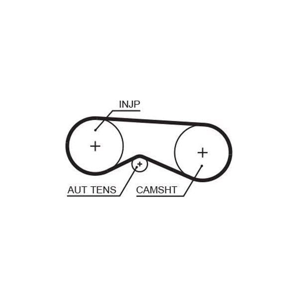 Gates Powergrip Timing Belt Kit K045520XS