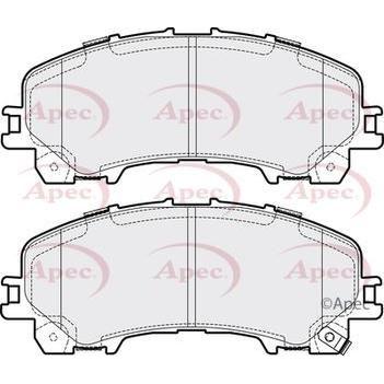 Apec Brake Pads Front Fits Infiniti Q Nissan X-Trail Renault Koleos