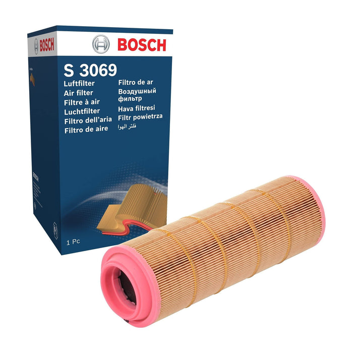 Bosch Car Air Filter S3069 fits Mercedes-Benz A A170 CDi - 1.7 - 01-04 145743306 Bosch  - Dynamic Drive