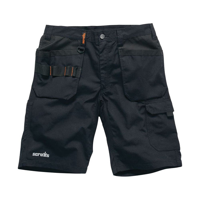 Scruffs Trade Flex Holster Shorts Black 38" W