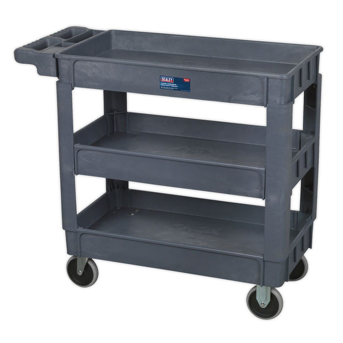 Sealey Trolley 3-Level Composite Heavy-Duty CX203 Sealey  - Dynamic Drive