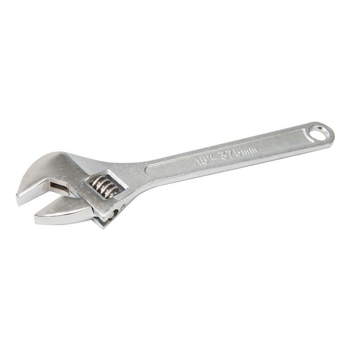 Silverline Adjustable Wrench Length 375mm - Jaw 41mm