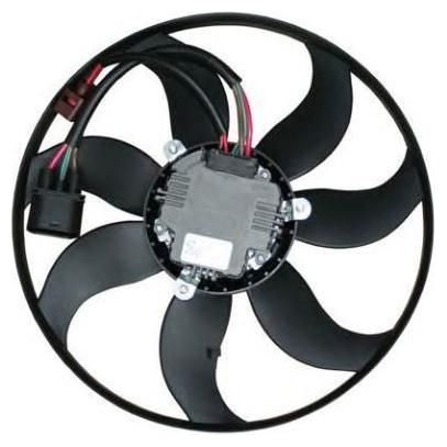 NRF Radiator Fan fits VW Beetle Caddy Caddy Alltrack CC EOS Golf Golf Plus Jetta NRF  - Dynamic Drive