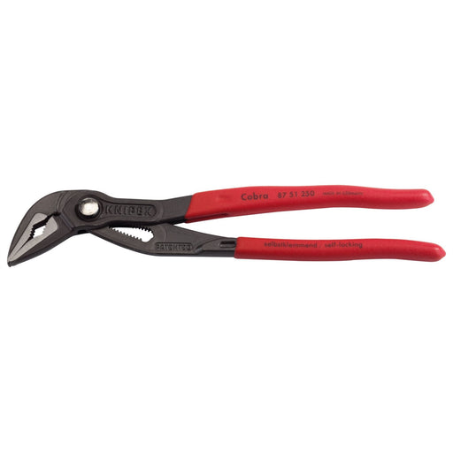 Draper Knipex Cobra 87 51 250 Long Jaw Waterpump Pliers, 250mm 40212 Draper  - Dynamic Drive