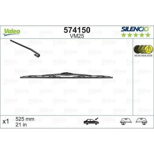 Valeo Single Wiper Blades 574150 Automotive Part Valeo  - Dynamic Drive