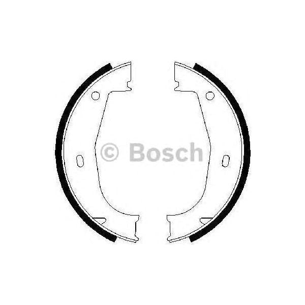 Genuine Bosch Brake Shoe Bs770 fits BMW Z3 Cabrio - 1.9 - 95-99 0986487520