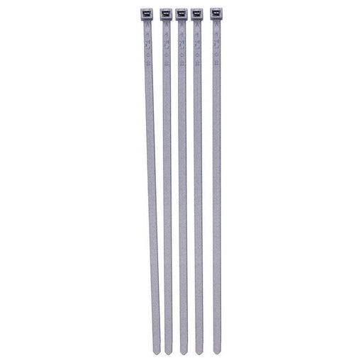 Pearl Consumables Cable Ties - Wheel Trims - Silver - 380mm x 4.6mm - Pack Of 100 Pearl Automotive  - Dynamic Drive