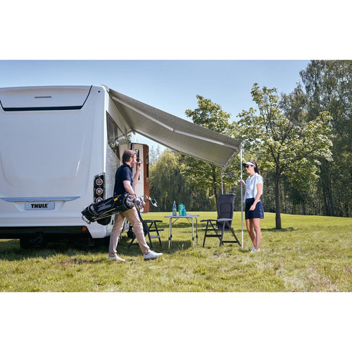 Thule Omnistor 9200 roof awning 4.50x3.00m white frame, fabric - mystic gray Thule  - Dynamic Drive