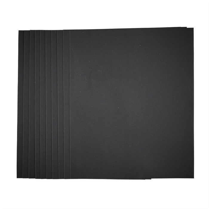 Draper Wet and Dry Sanding Sheets, 230 x 280mm, 320 Grit (Pack of 10) 37782 Draper  - Dynamic Drive