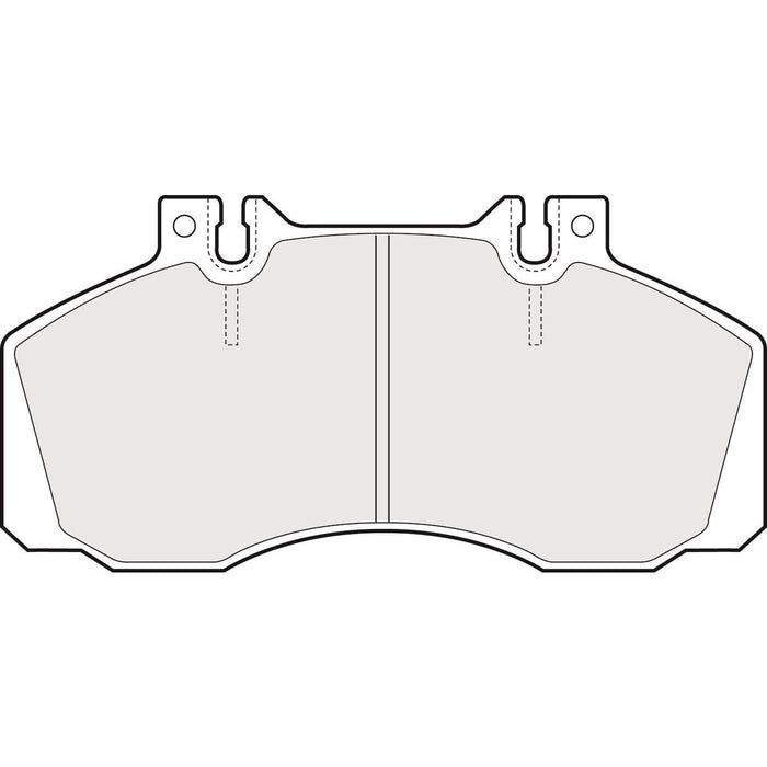 Apec Brake Pads Front & Rear Fits Iveco Eurocargo Mercedes Sprinter Vario