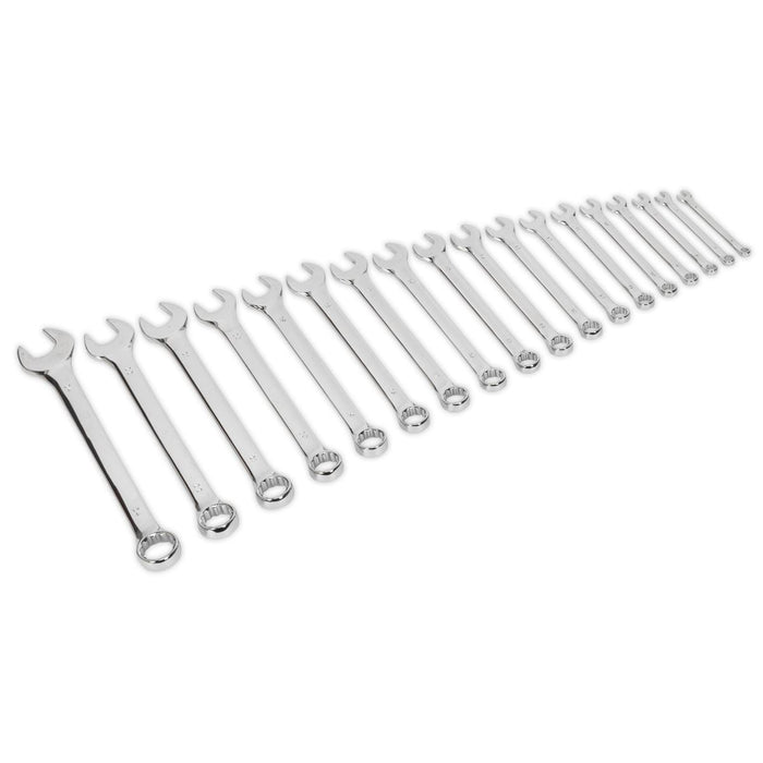 Sealey Combination Spanner Set 18pc S01052