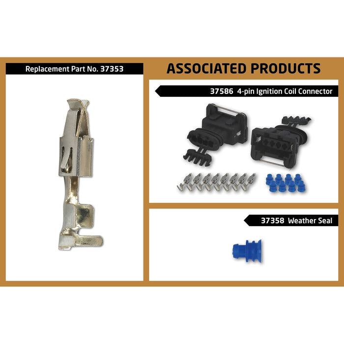 Tool Connection for Peugeot Electrical Ignition Coil Connector 18pc 37586 Connect  - Dynamic Drive