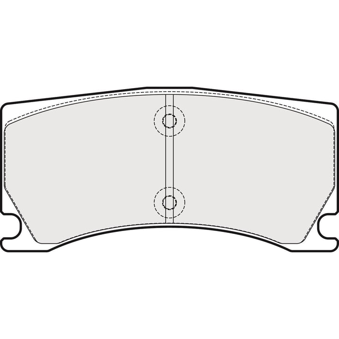 Apec Brake Pads Rear Fits Jaguar/Daimler Xk Series