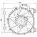 NRF Radiator Fan 47063 NRF  - Dynamic Drive