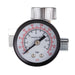 Draper 1/4" BSP On-Gun Air Regulator and Gauge, 180psi 28379 Draper  - Dynamic Drive