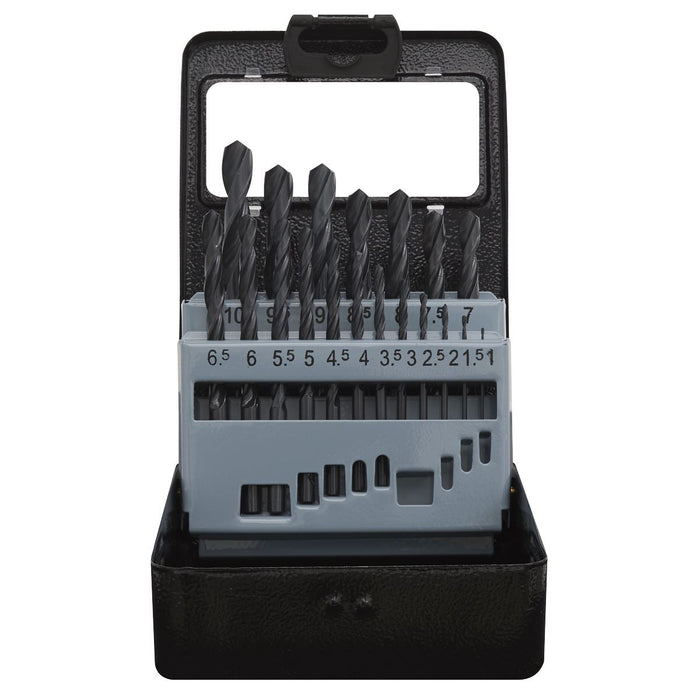 Sealey HSS Roll Forged Drill Bit Set 19pc1-10mm DBS19RF