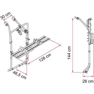 02093B79A CARRY BIKE T5/T6D Fiamma  - Dynamic Drive