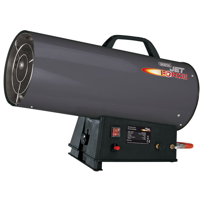 Draper Jet Force Propane Space Heater, 102,000 BTU/30 kW 47101 Draper  - Dynamic Drive