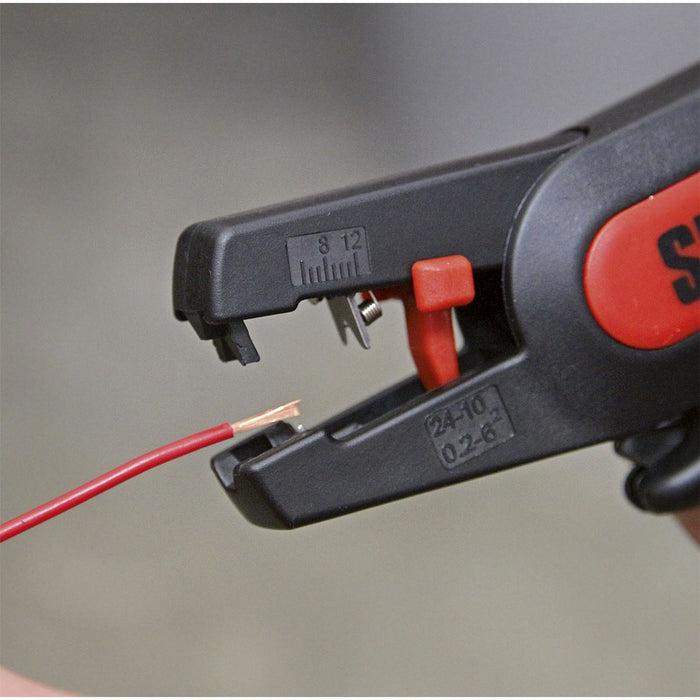 AUTOMATIC WIRE STRIPPING TOOL - PISTOL GRIP Sealey  - Dynamic Drive