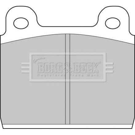 Genuine Borg & Beck Brake Pads fits Porsche 911VW TPorter 7379 BBP1041 Borg & Beck  - Dynamic Drive