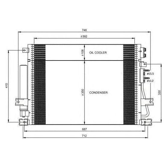 NRF Condenser 35966