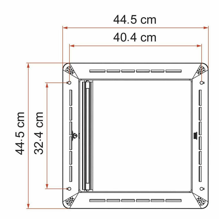 Fiamma Rollo Vent Kit 40 Rooflight Roller Blind Motorhome Caravan Campervan