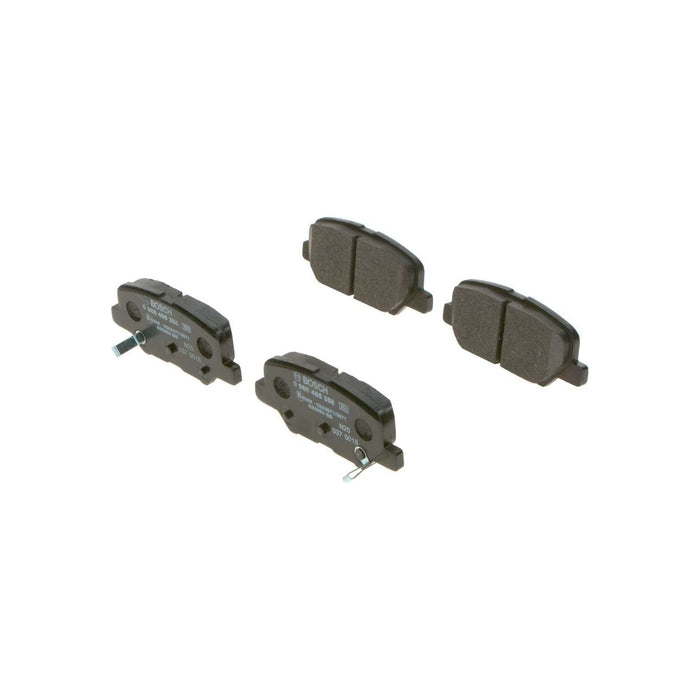 Bosch Brake Pad Set Bp1650 fits Mitsubishi Outlander Plug-in Hybrid - 2.0 - 15-