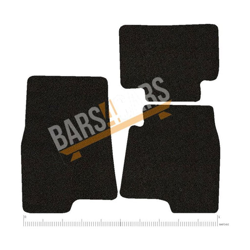 Tailored Carpet Car Mats for Mitsubishi Shogun D-Id 00-07 Swb Set of 4 1 Clips UKB4C  - Dynamic Drive