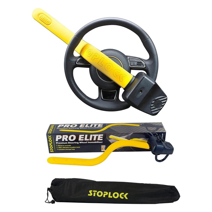 Stoplock Pro Elite Car Van Steering Wheel Lock Anti Theft Security Immobiliser