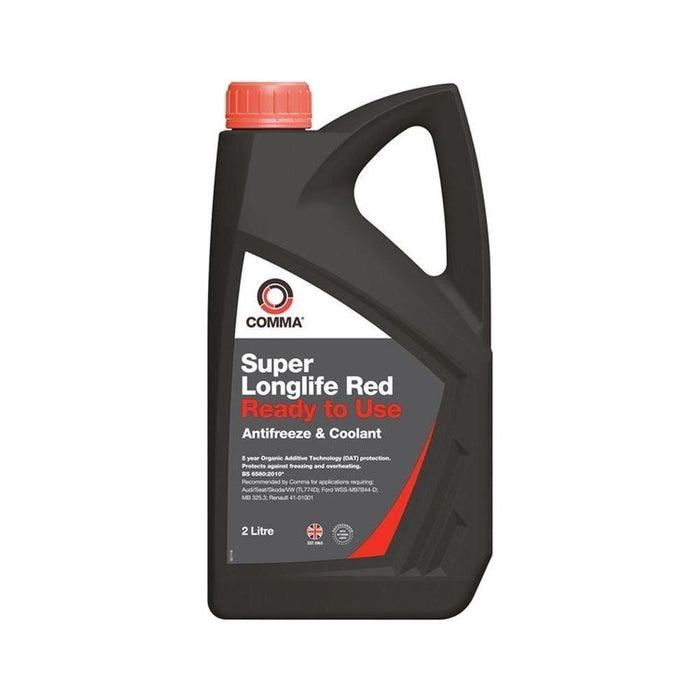 Comma Super Longlife Antifreeze & Coolant - Ready To Use - 2 Litre