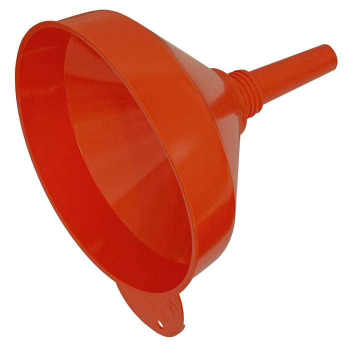 Sealey Funnel Medium200mm Fixed Spout with Filter F2