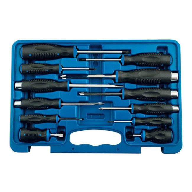 Laser Screwdriver Set 12pc 5983 Laser Tools  - Dynamic Drive