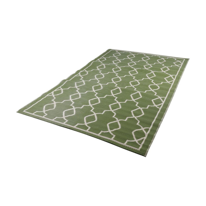 Outdoor Garden Rug Portable Mat for Decking Patio Reversible Cream120x180cm Gardenwize  - Dynamic Drive