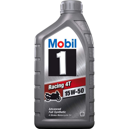 Mobil Mobil 1 Racing 4T - 4 Stroke - 15W-50 - Fully Synthetic - 1 Litre Mobil  - Dynamic Drive